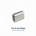 8.0 mm Stanless Steel Ferrules For Wire