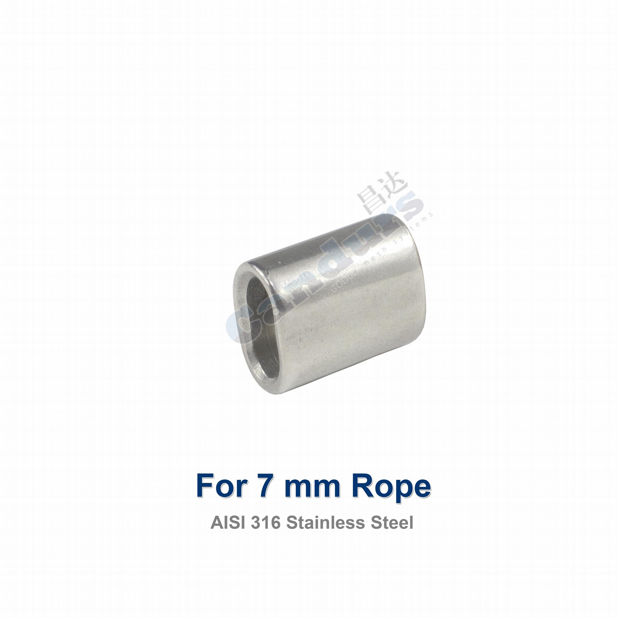 7.0 mm Stanless Steel Wire Rope Crimping Ferrule 7.0 mm Stanless Steel Wire Rope Crimping Ferrule