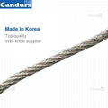 3.0mm 50 x 90 mm Flexible Stainless Steel Rope Mesh 3
