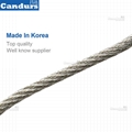 3.0mm 50 x 90 mm Flexible Stainless Steel Rope Mesh