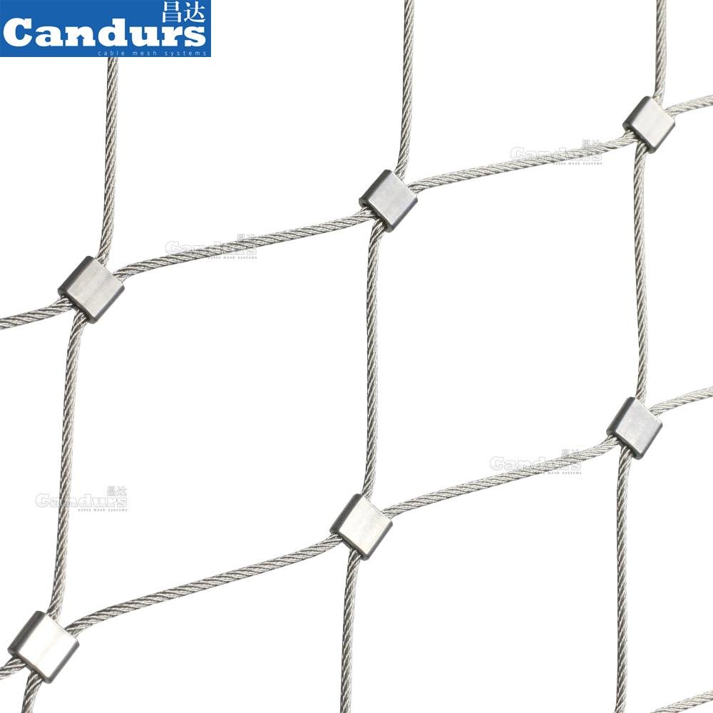 50 mm Flexible Stainless Steel Wire Rope Mesh For <font class='cSrchKey' color='#FF0000'>Railing</font>
