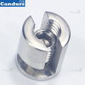 Adjustable 2mm 3mm 4 mm 5mm 6mm Cross Cable Clamp For Trellis