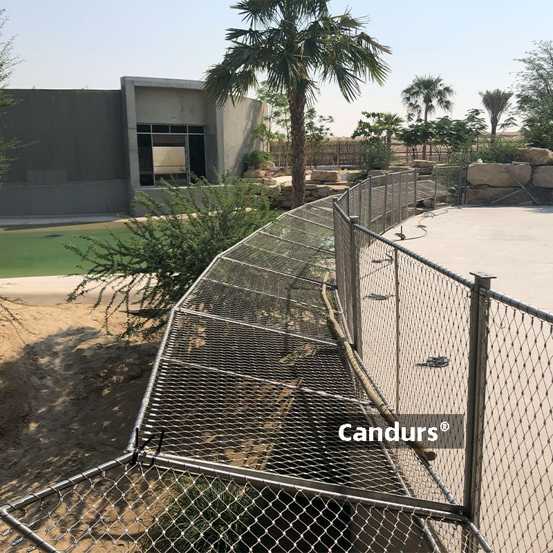 RF20 Crocodile Fence In Zoo Dubai  3