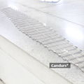 1.5mm 80mm x 140mm Flexible Stainless Steel Cable Mesh