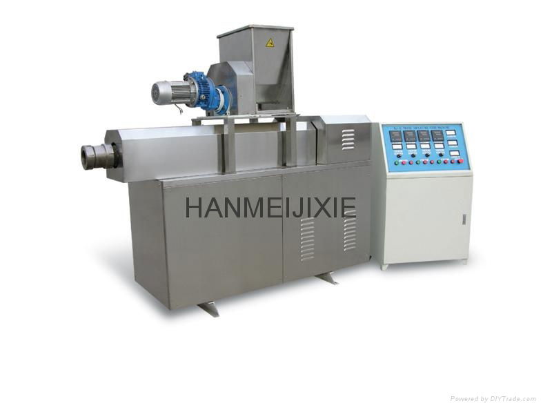 single screw extruder snack food machine 3