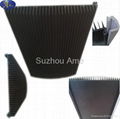 LED street light heat sink