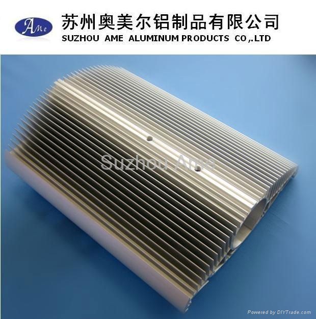 aluminum extrusion led heatsink for street lighting