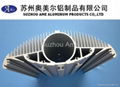 aluminum extrusion led heatsink for street lighting 2