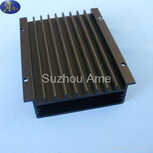 Anodized solar power controller shell