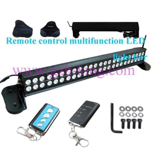 Multifunction Strobe LED Light Bar With Strong Magnet Without Drill Installation 2