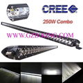 Super Slim CREE 250W Single Row Combo LED Light Bars 1
