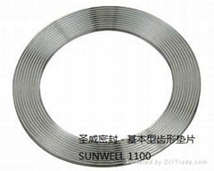 grooved metal gasket