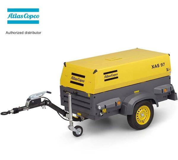 XAS97Dd Atlas Copco portable air compressor Deutz diesel engine(5.3m3/min,7bar) 3