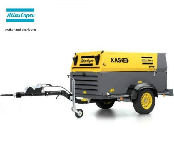 XAS137 ATLAS COPCO portable air compressor with Deutz diesel engine 2
