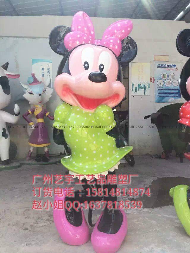 玻璃钢卡通雕塑 2