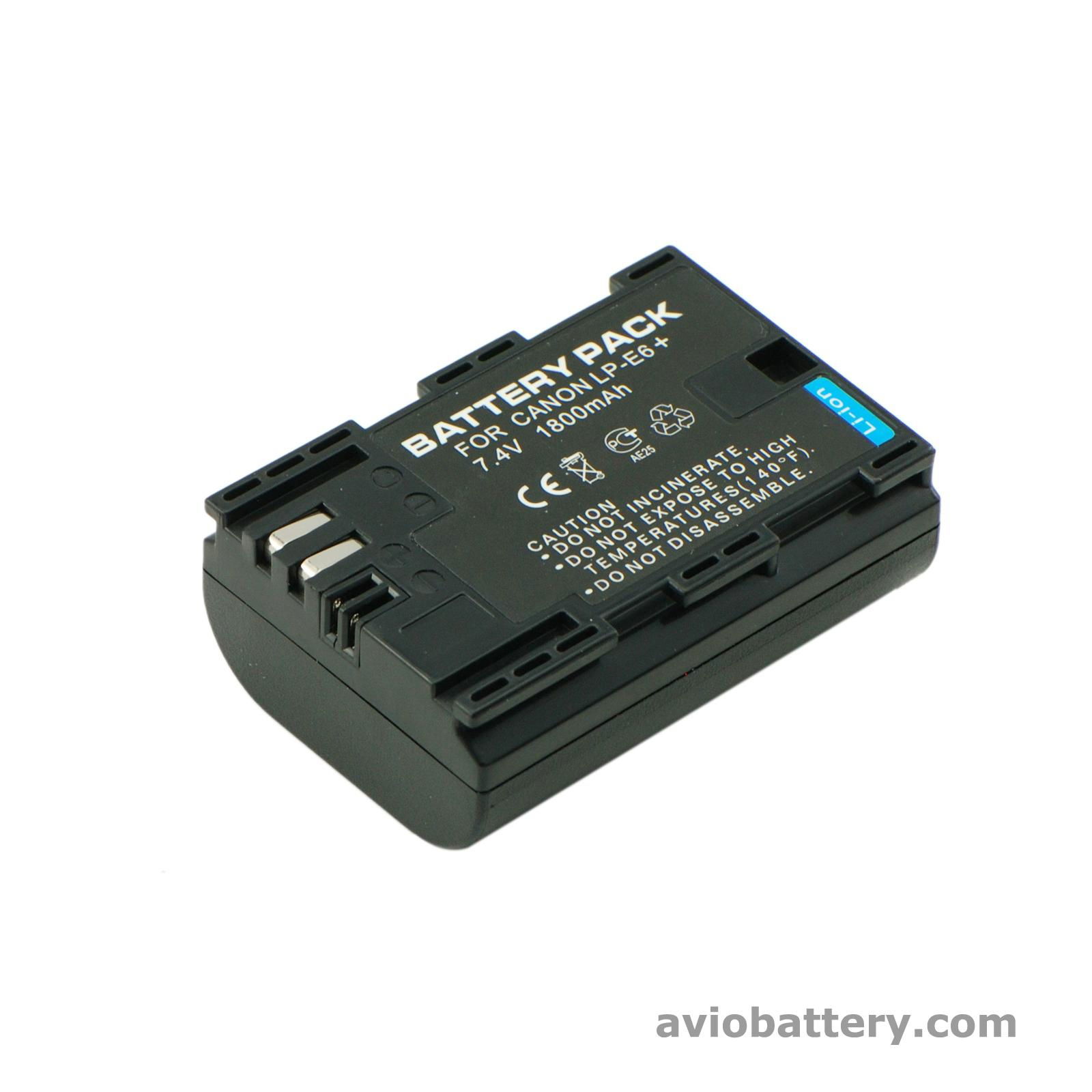 Camera Battery LP-E6 for Canon EOS 5D 6D 7D 70D 2