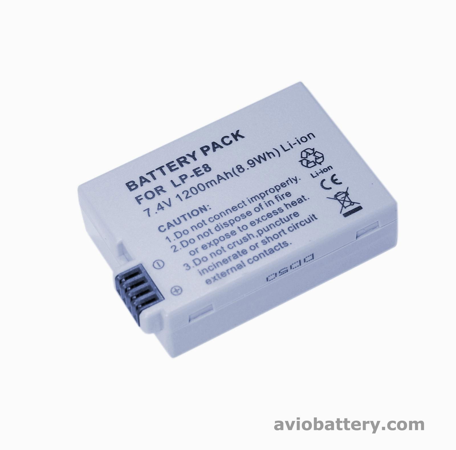 Camera Battery LP-E8 for Canon EOS 650D 700D