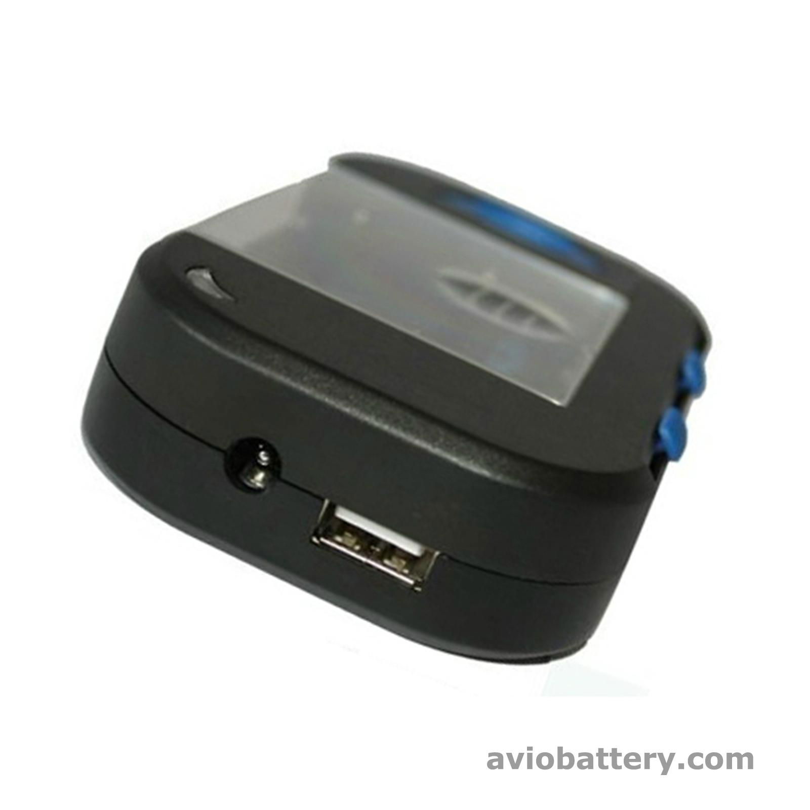 Universal camera battery charger for digital camera batteries 2