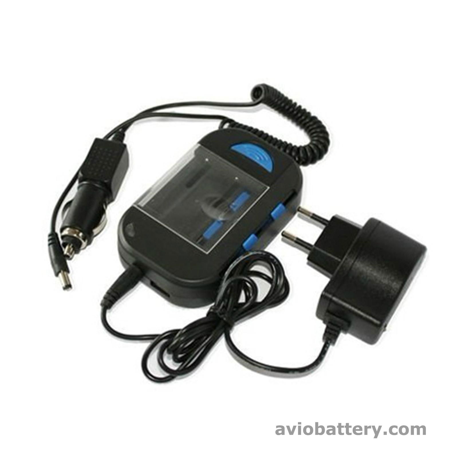 Universal camera battery charger for digital camera batteries 3