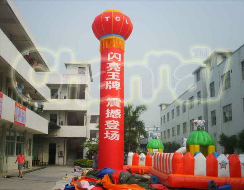 鯉魚充氣立柱異型立柱 5