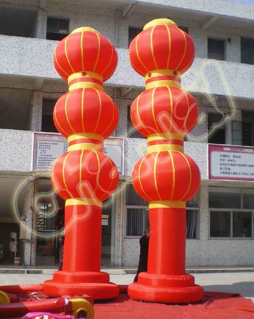 廣州白雲區充氣立柱新型火炬充氣立柱 2