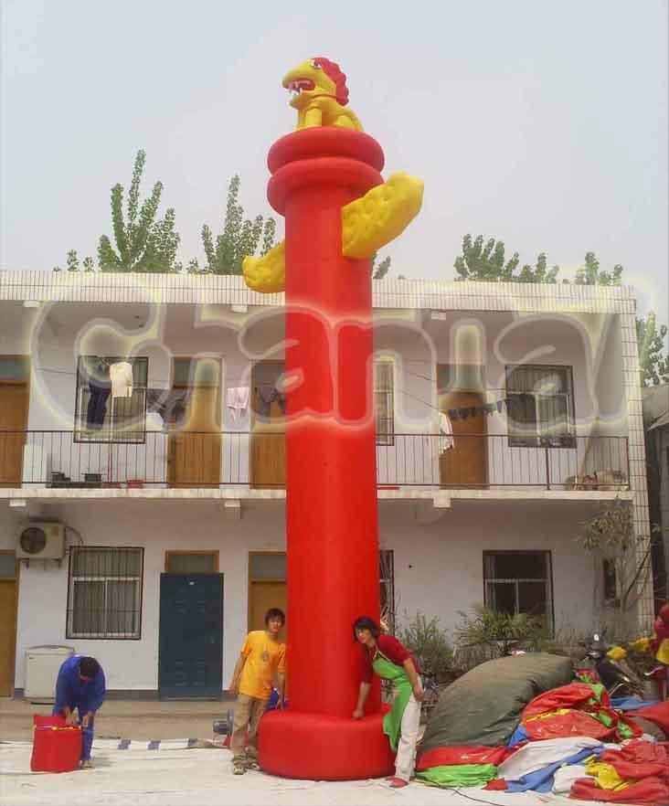 圣象地板集团订做型充气立柱 3