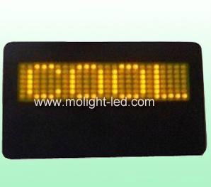Red Programmable Scrolling LED Badge Tag 4