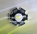 High Power LED 1W with star board heatsink 1