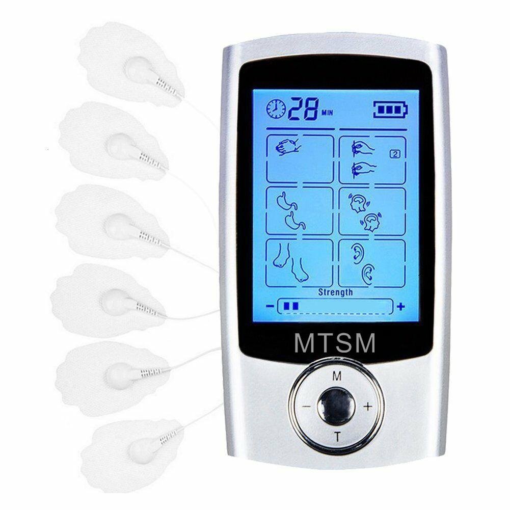 16 Mode MTSM Unit Digital Electronic Pulse Massager Therapy Muscle Full Body
