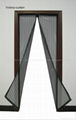 2012 new magnetic door screens magic mesh