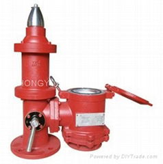 Oil tanker P/V valve 