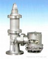 Oil tanker safety valve