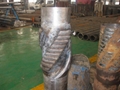 Casing centralizer hardbanding unit