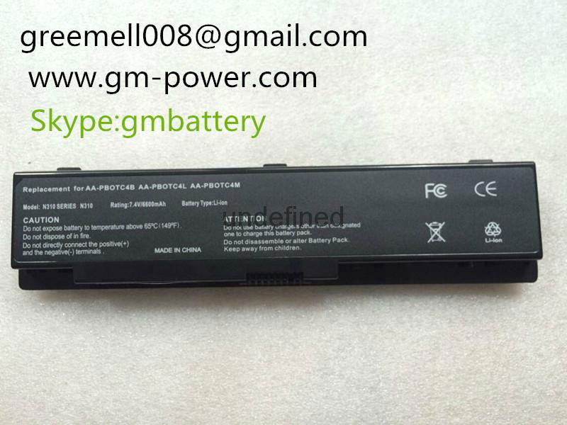 Samsung NP-N310 Battery AA-PB0VC6V AA-PB0VC6W AA-PBORC4M