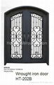 wrought iron door HT-202B 1