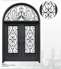 wrought iron door HT-206C