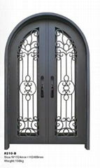 wrought iron door HT-210B