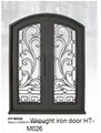 wrought iron door HT-M026 1