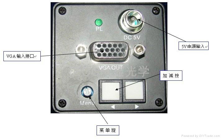 SXGA-130X高清VGA系列帶分劃線工業相機 2