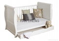 3 IN 1 Baby sleigh cot bed 3