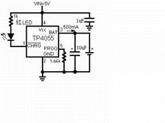 TP4055--防锂电反接充电IC 500ma