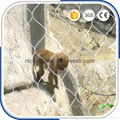 AISI316 Stainless Steel Wire Rope Mesh Animal Enclosure