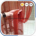 Non-fading Aluminum Chain Link Fly Screen Curtain