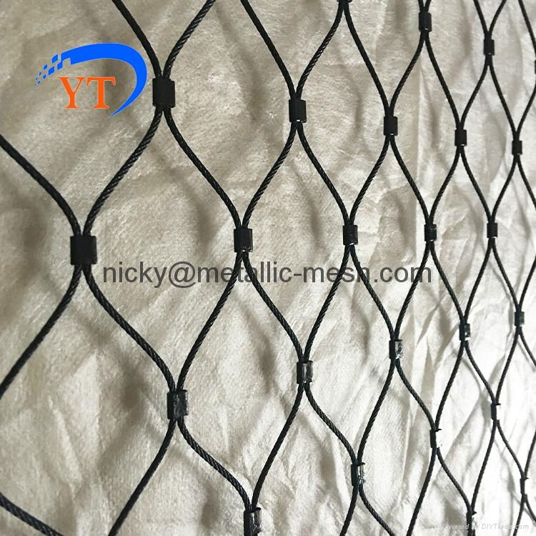 Flexible Black Oxide Xtend Stainless Steel Cable Mesh YT1650 YUNTONG (China Manufacturer