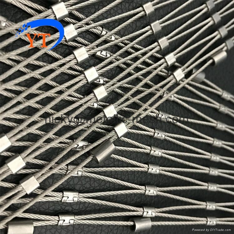 不锈钢丝绳编织网 3