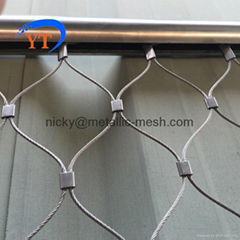 裝飾防護鋼絲繩編織網