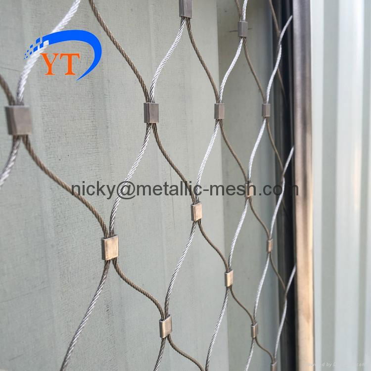 Inox X-tend Architectual Facade Cladding Cable Mesh 4