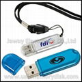 Hot Selling 8GB Mini Plastic Lanyard Flash Memory USB Disk Pen Drive Storage