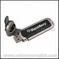 Promotional 4GB Leather Style USB 2.0 Memory Key Pen Drive