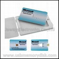 Promotional 1GB Business Name Card Shaped USB Flash Memory Pen Drive